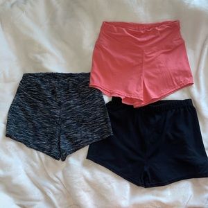 3 Always brand stretchy yoga shorts